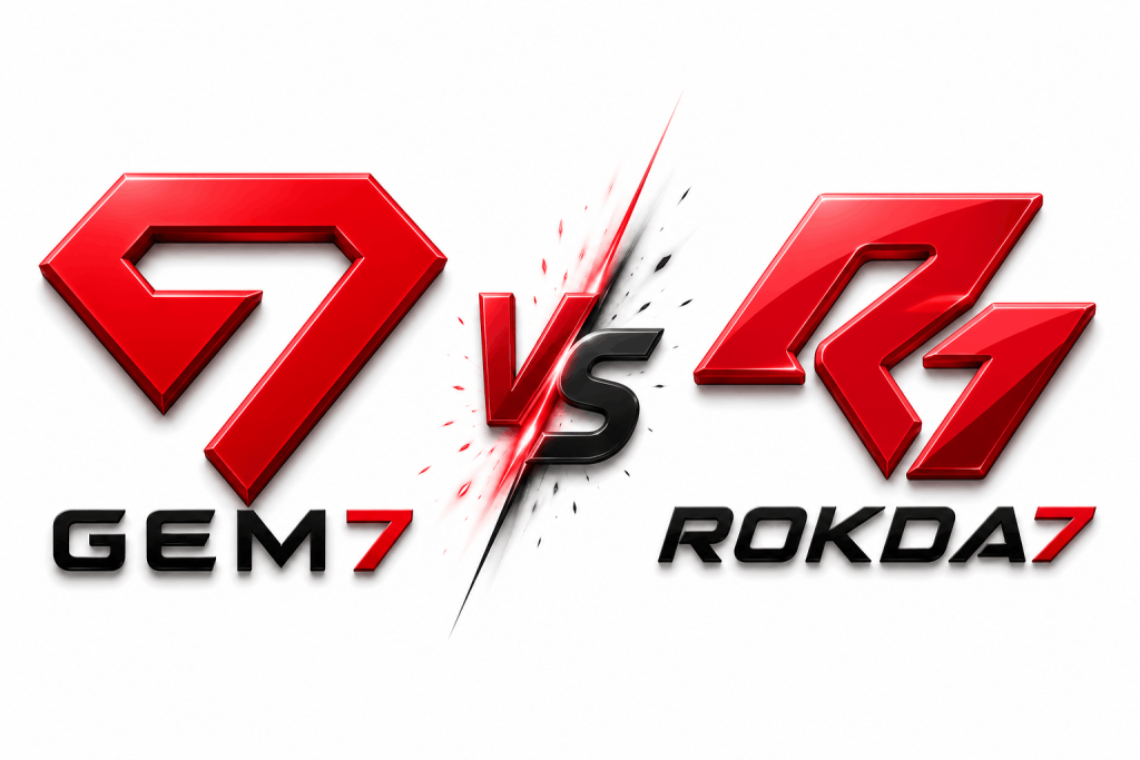 Rokda7 and Gem7 Game APK interface with modern gaming features and user-friendly design.